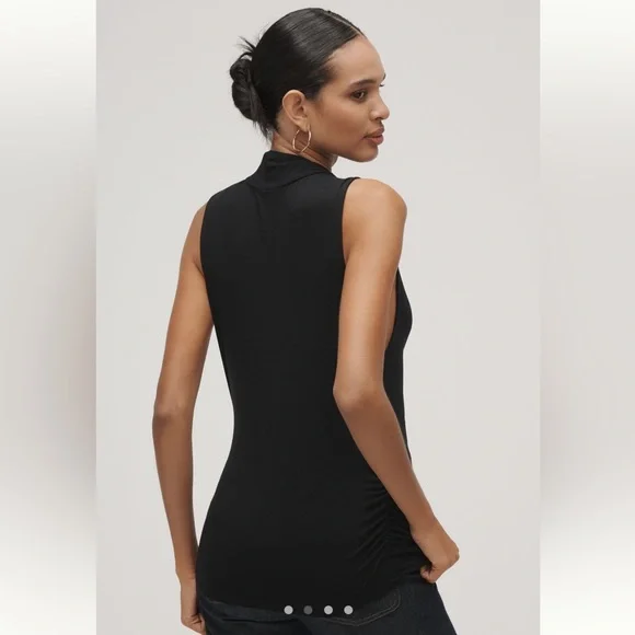 NWT Anthropologie cowl-neck scarf tank - Picture 2 of 5